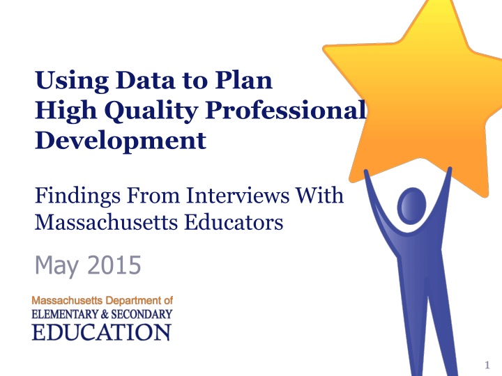 using data to plan high quality professional