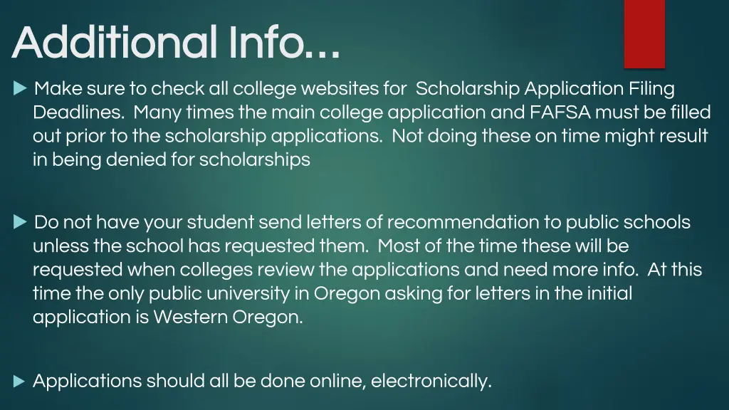 additional info additional info