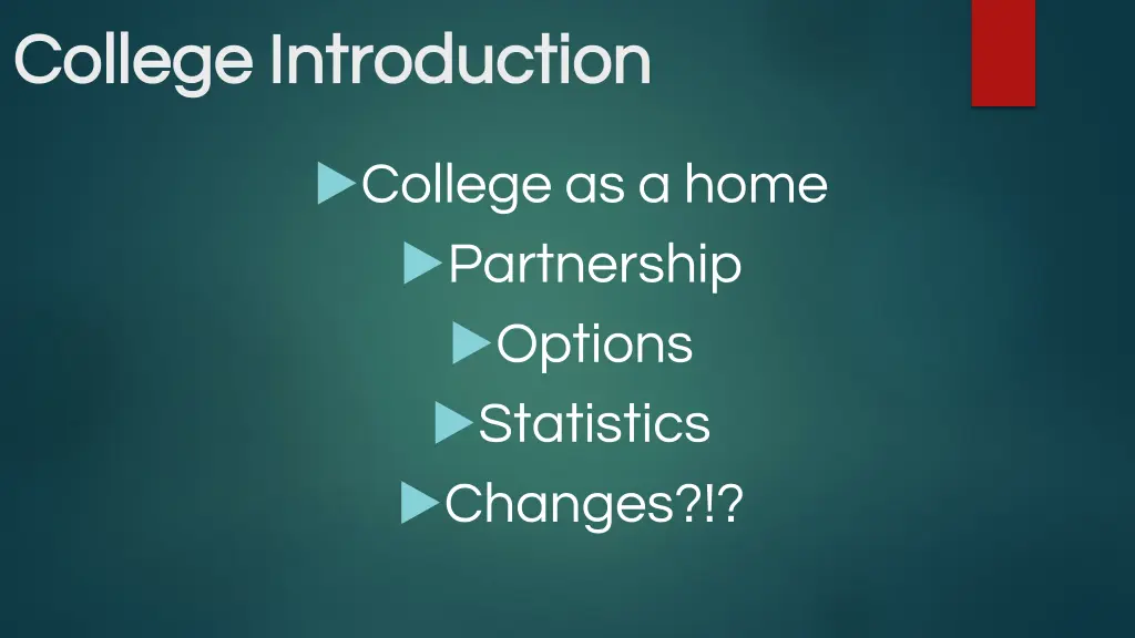college introduction college introduction