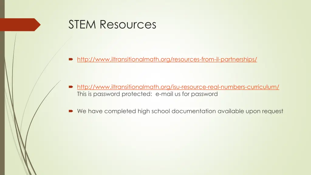 stem resources