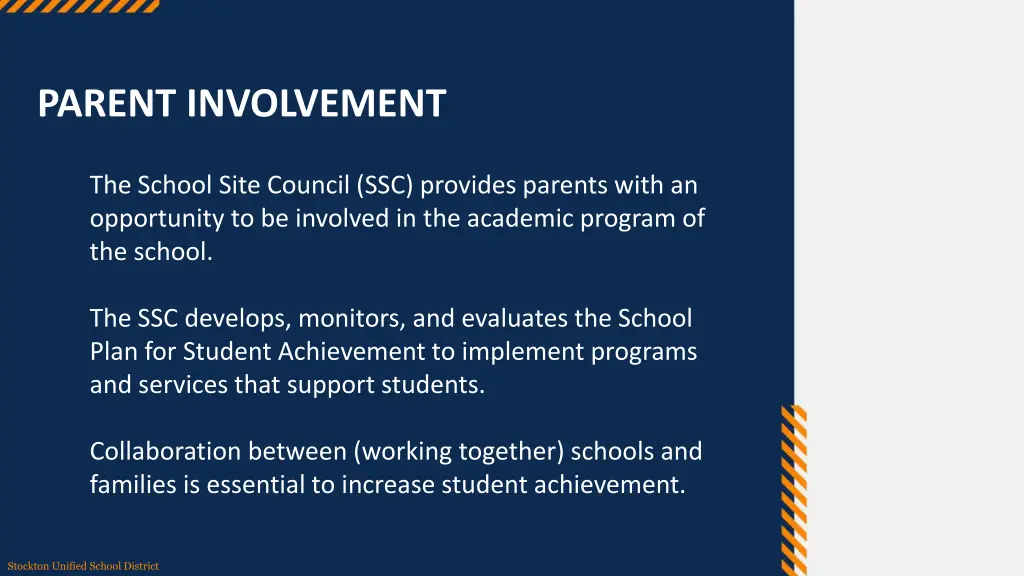 parent involvement