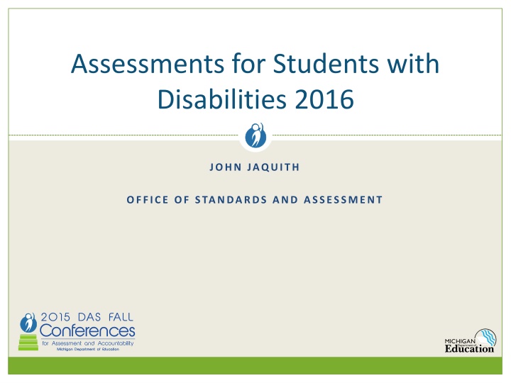 assessments for students with disabilities 2016