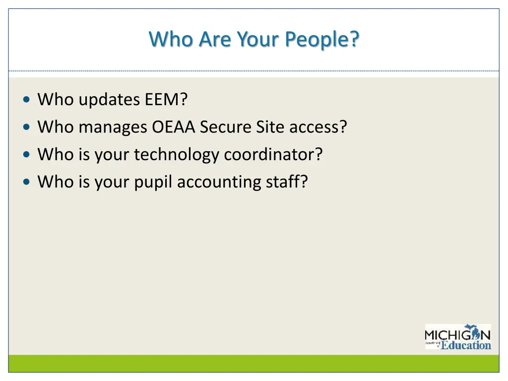 who are your people
