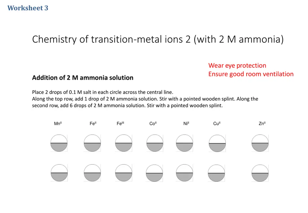 worksheet 3