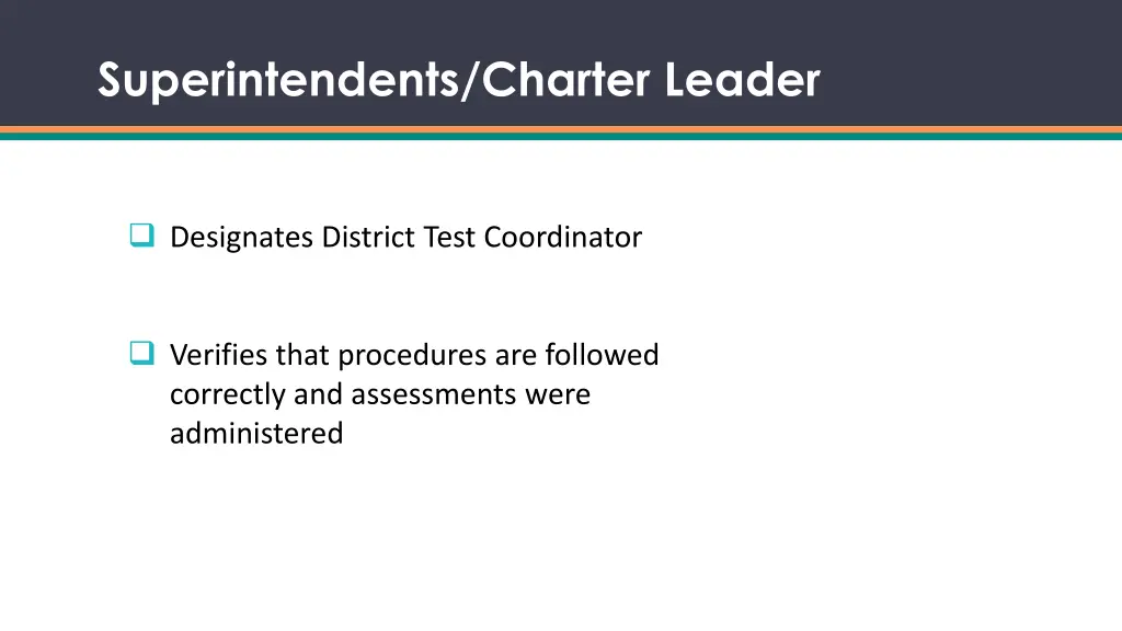superintendents charter leader