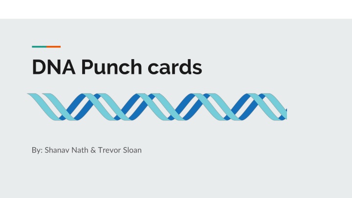 dna punch cards