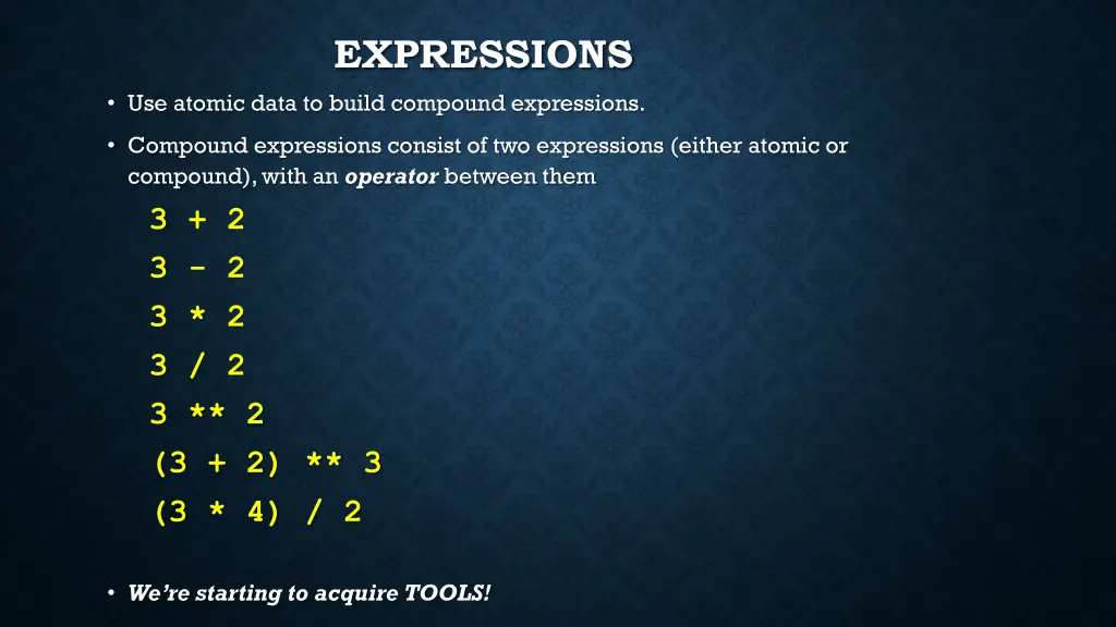 expressions
