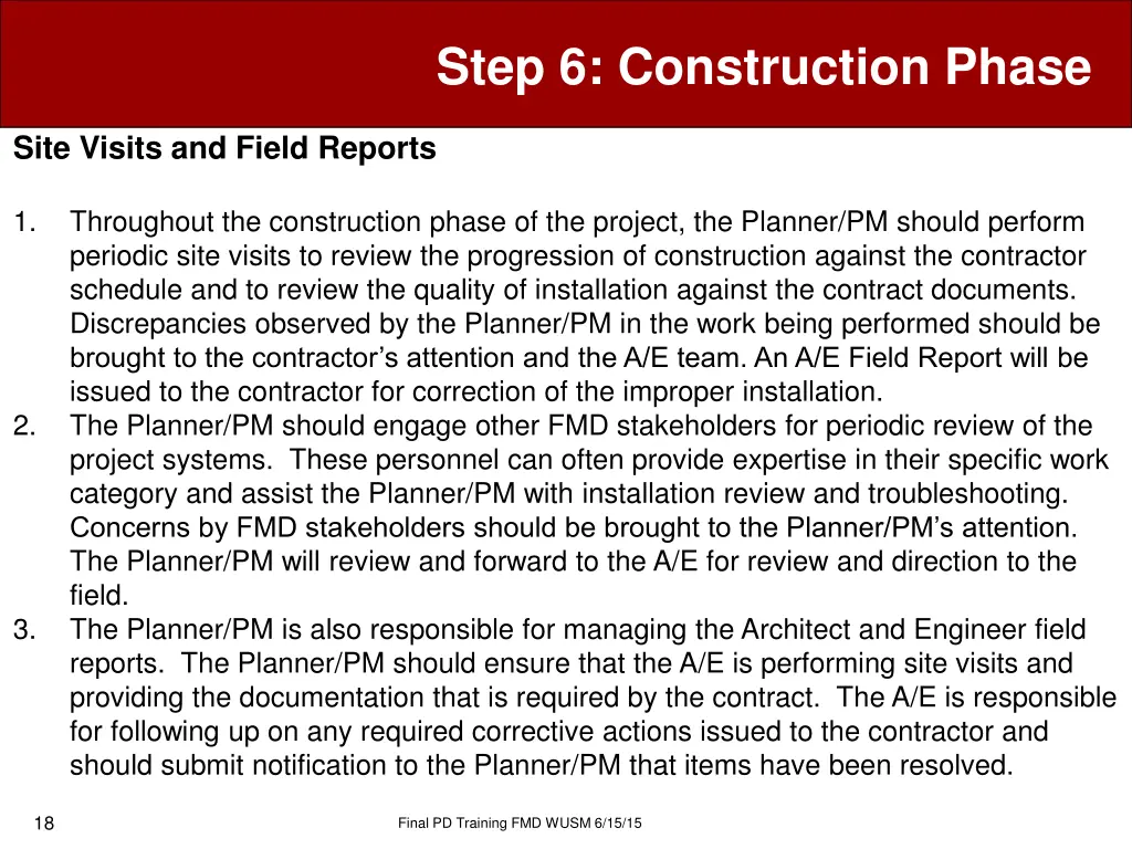 step 6 construction phase 15