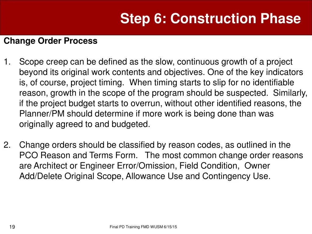 step 6 construction phase 16