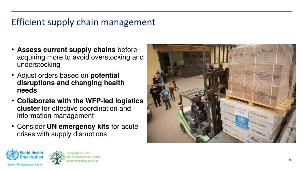 efficient supply chain management