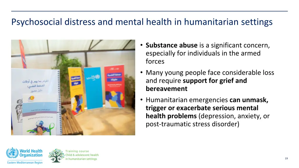 psychosocial distress and mental health