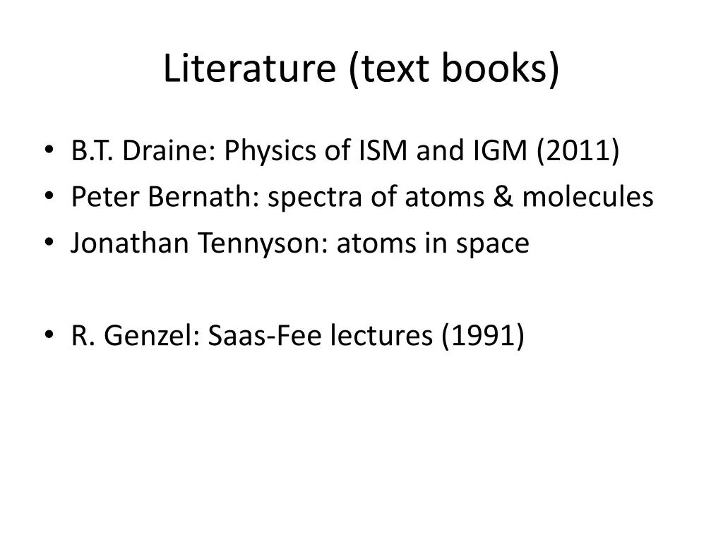 literature text books