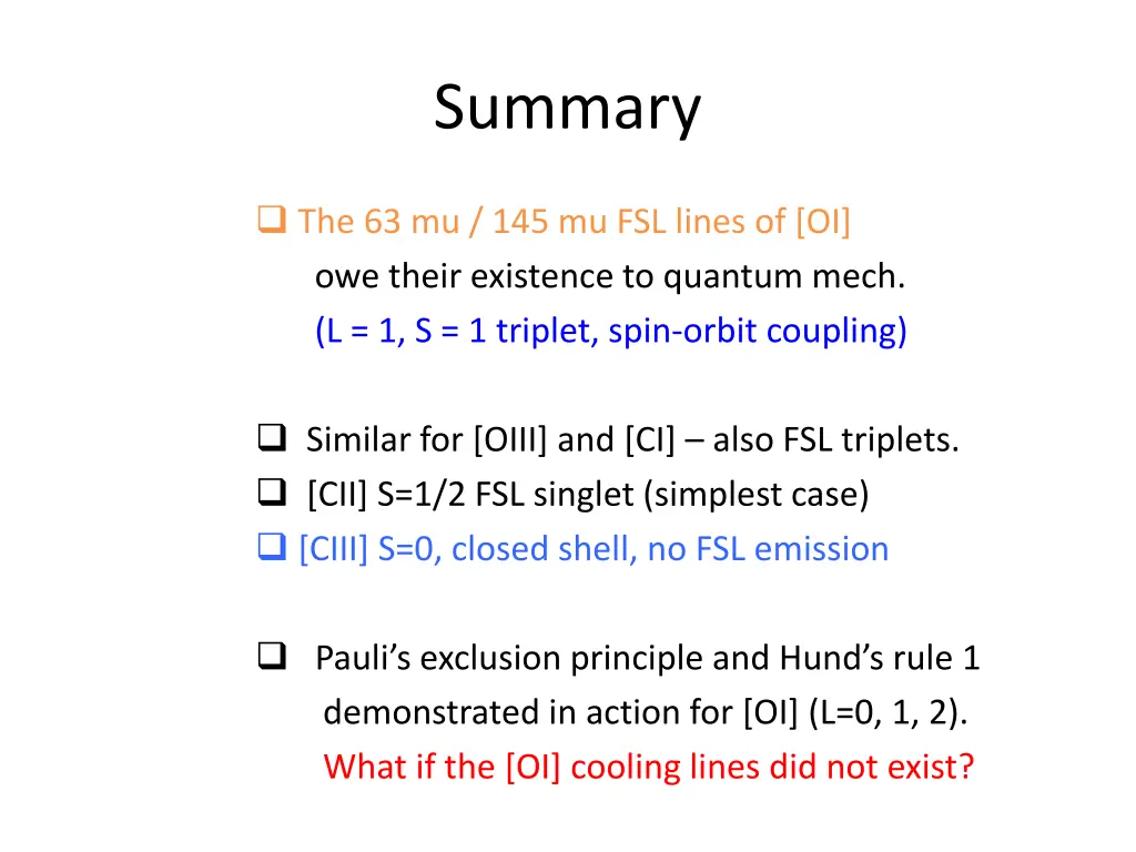 summary