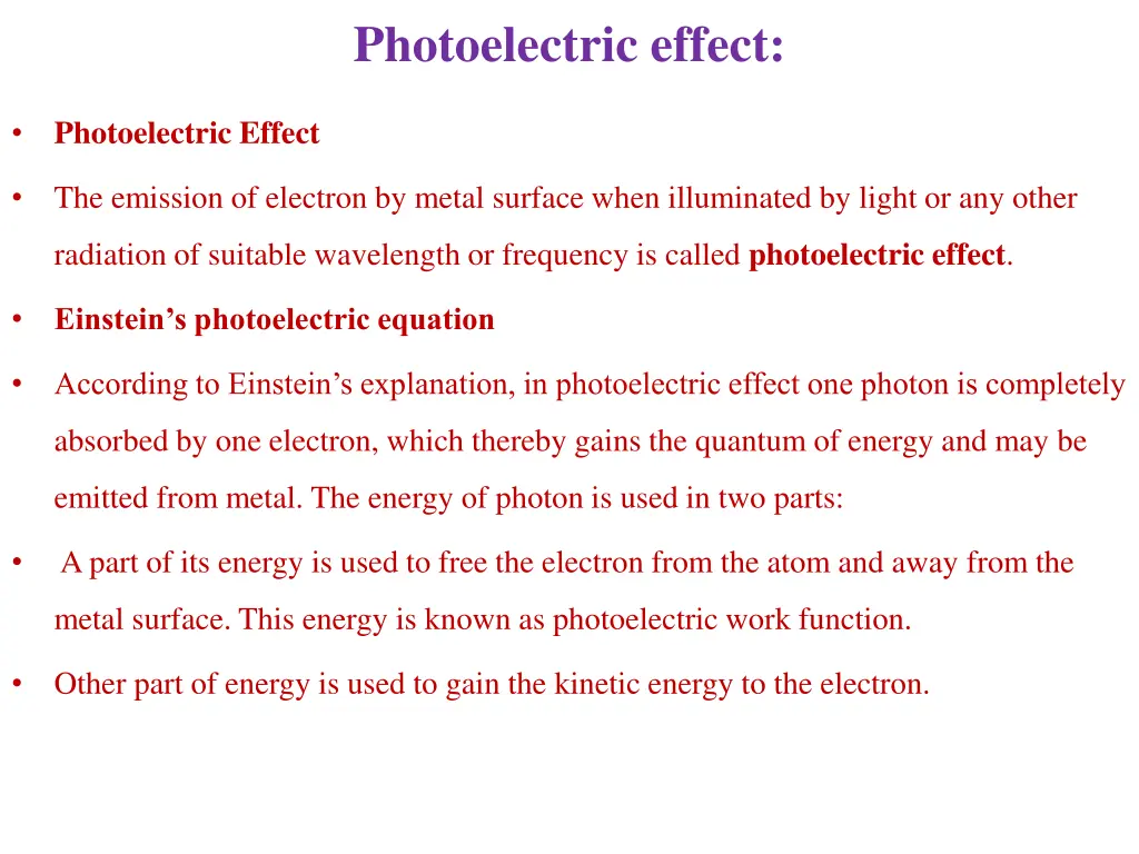 photoelectric effect 1