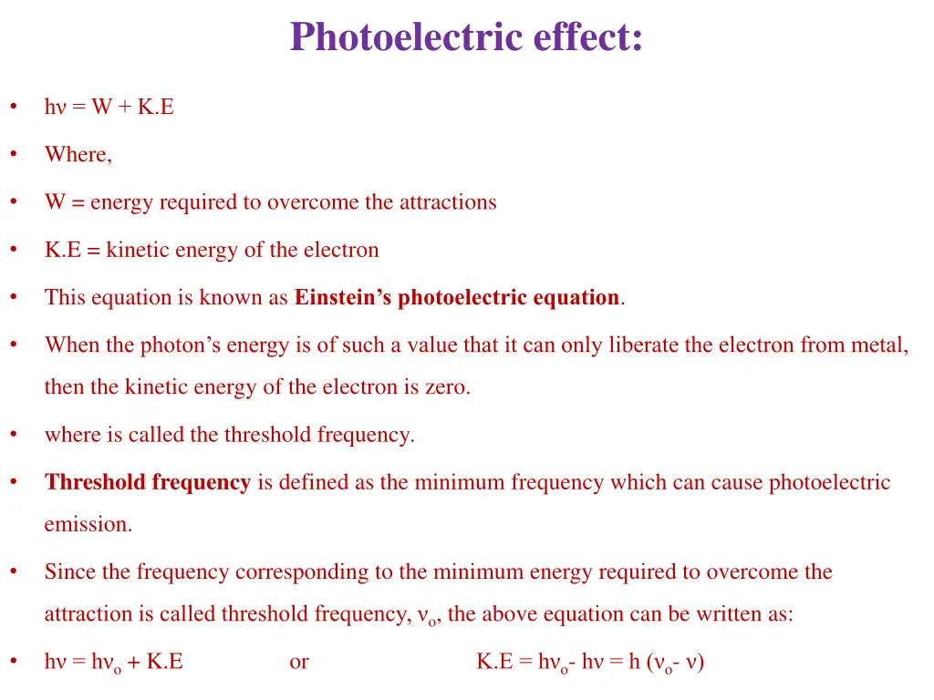 photoelectric effect 2