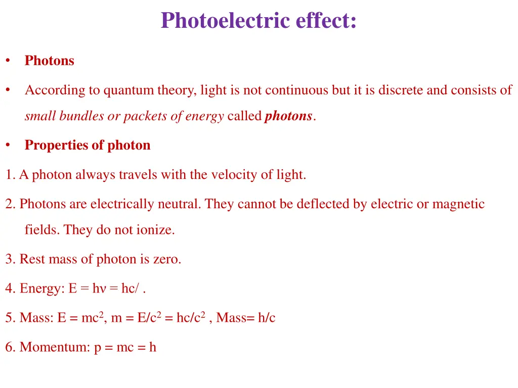 photoelectric effect