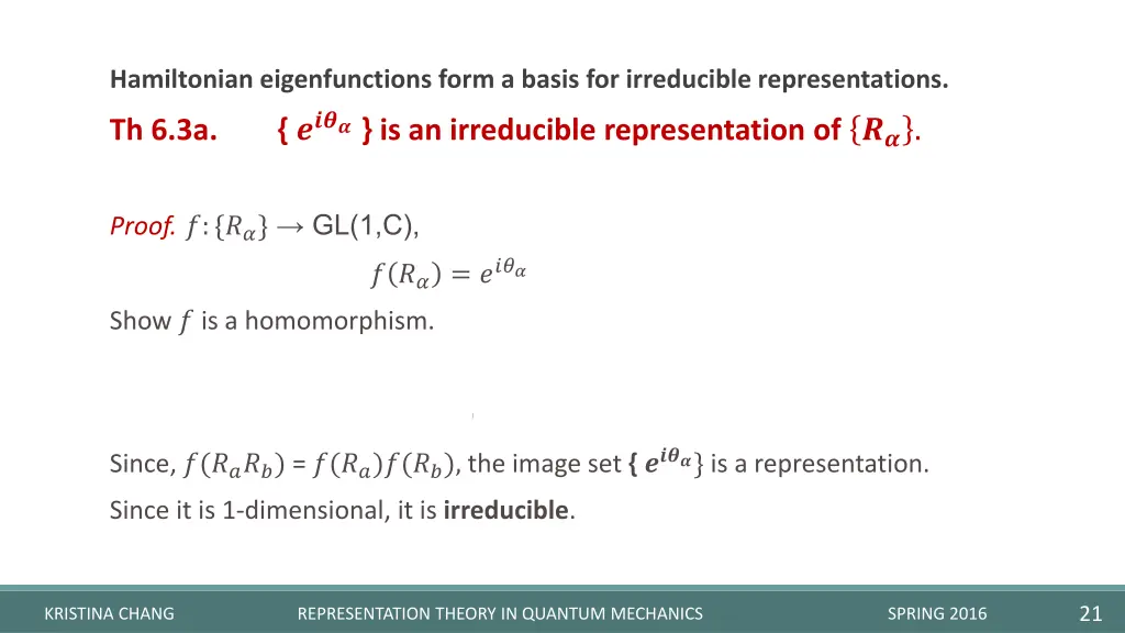 hamiltonian eigenfunctions form a basis