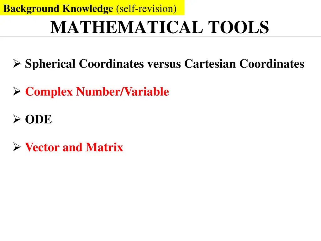 background knowledge self revision 1