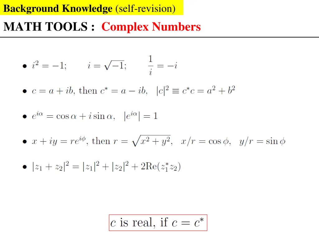 background knowledge self revision 3