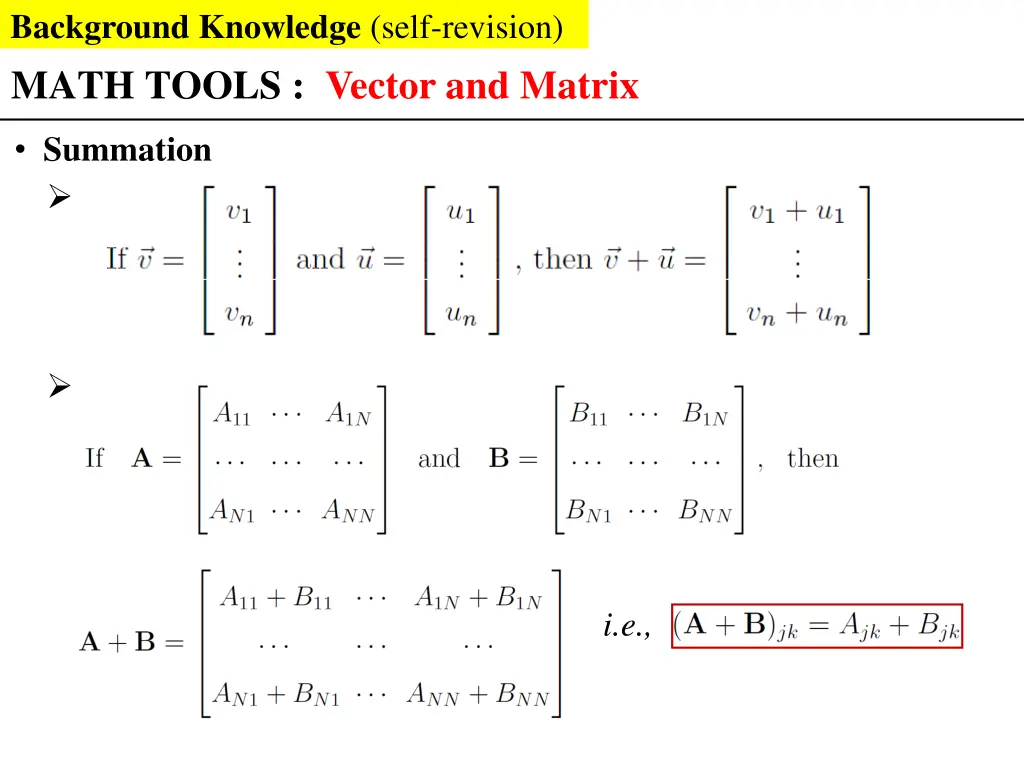 background knowledge self revision 5