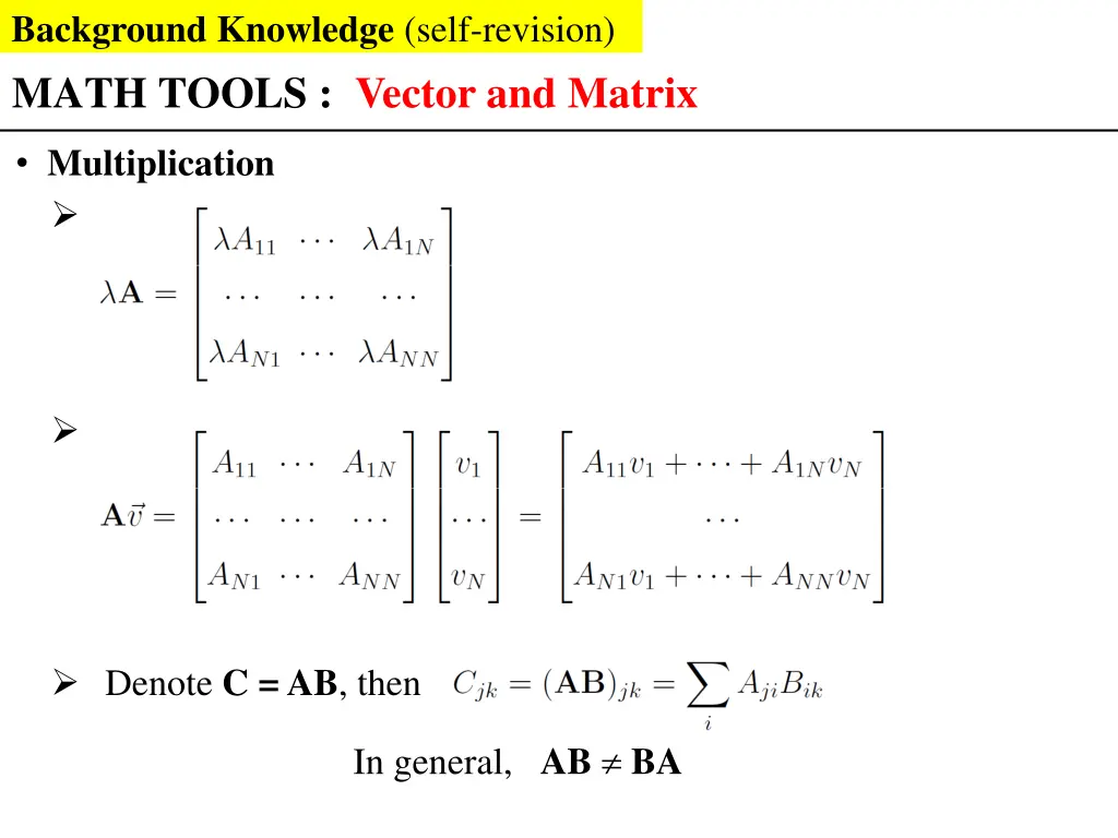background knowledge self revision 6