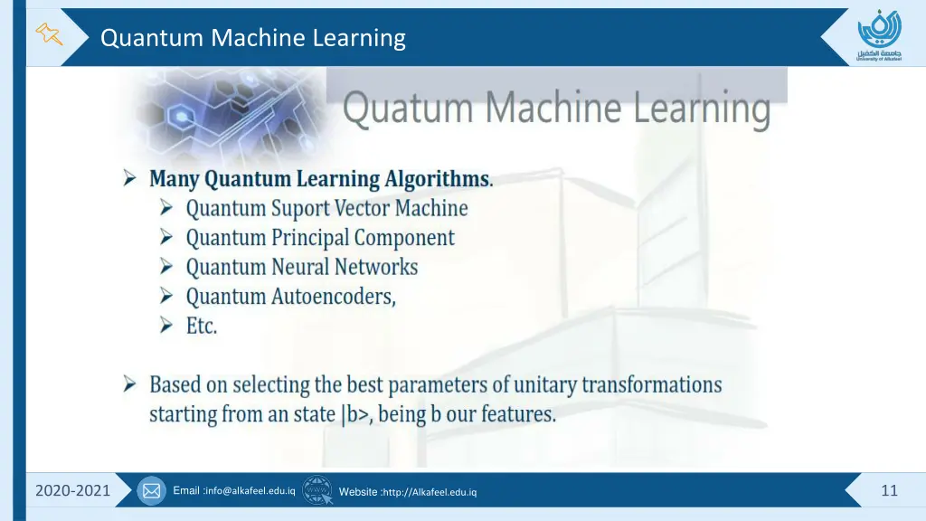quantum machine learning