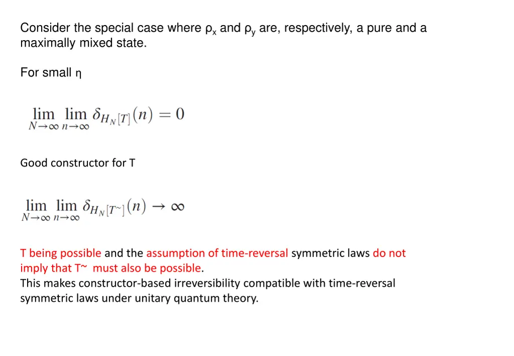 consider the special case where
