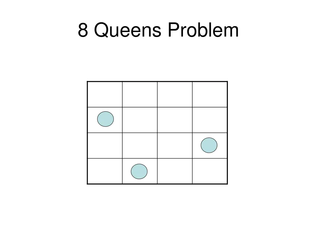 8 queens problem 11