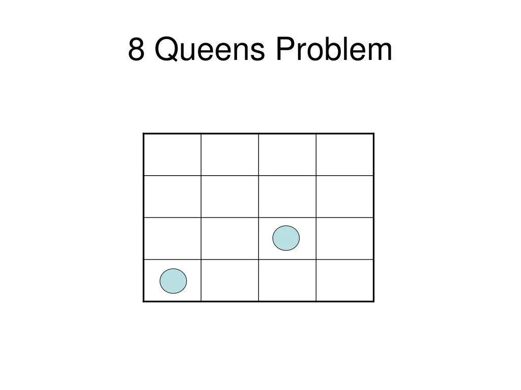 8 queens problem 2