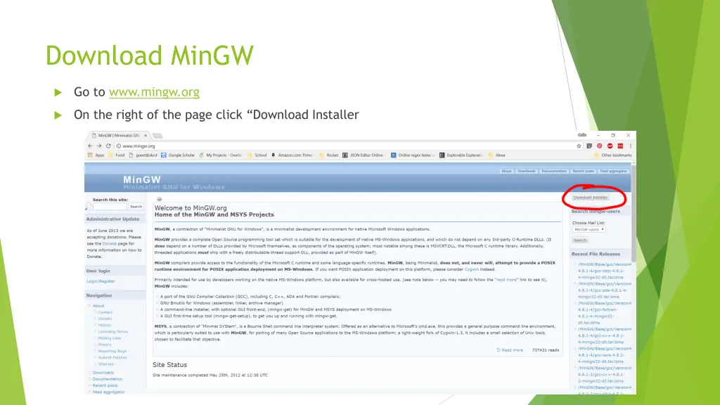 download mingw