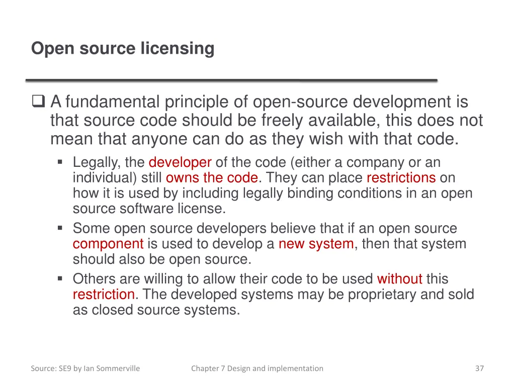 open source licensing