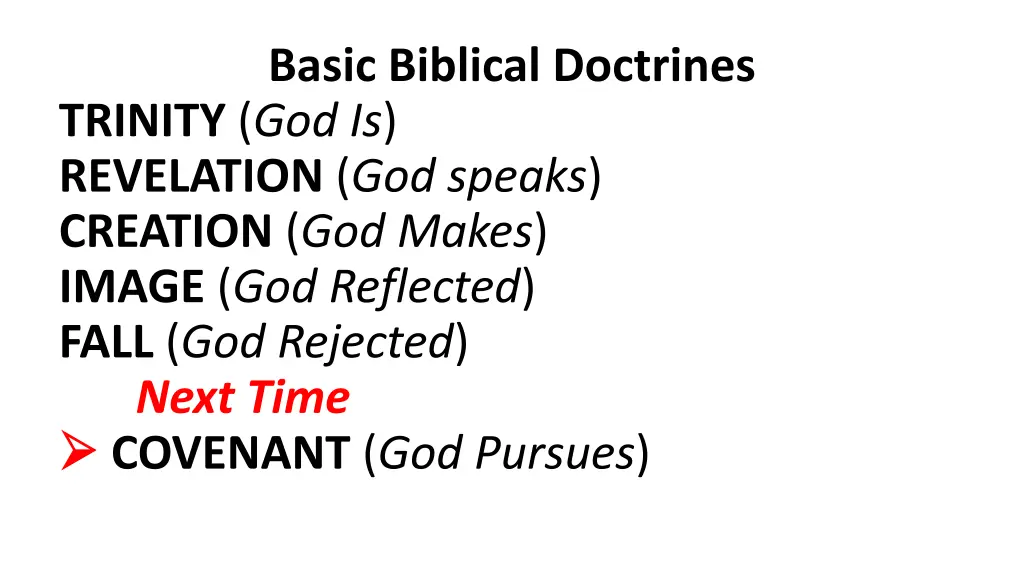 basic biblical doctrines trinity 1