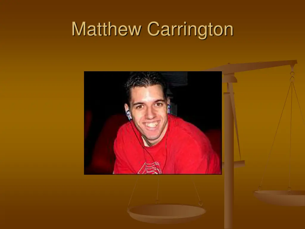 matthew carrington