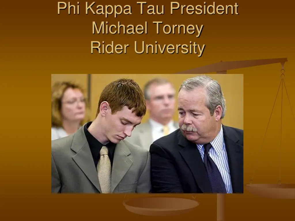 phi kappa tau president michael torney rider