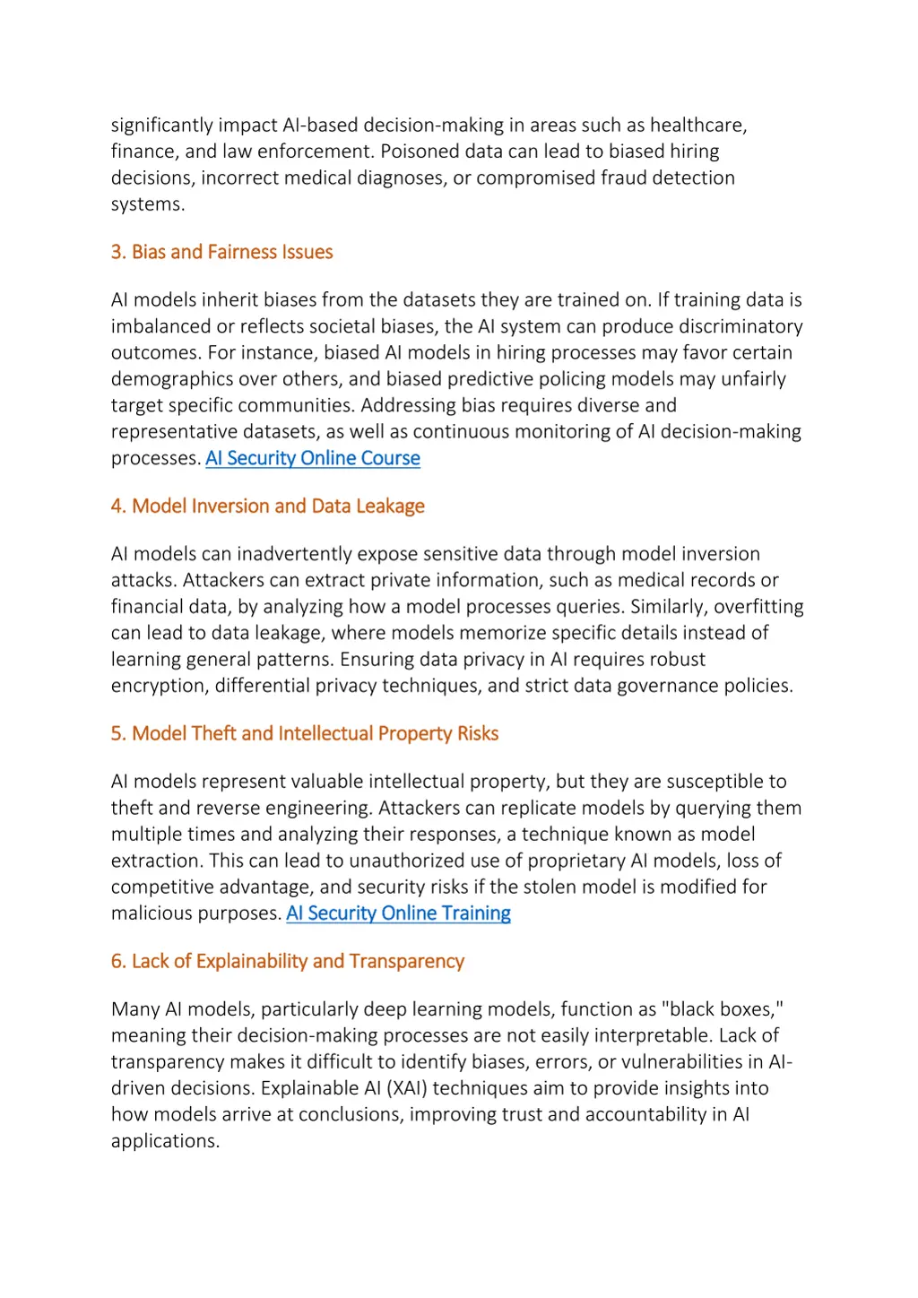 significantly impact ai based decision making