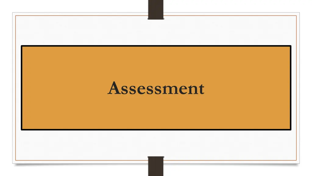 assessment