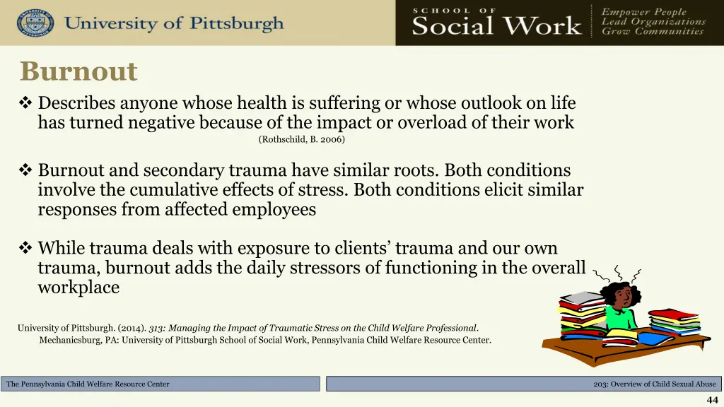 burnout describes anyone whose health