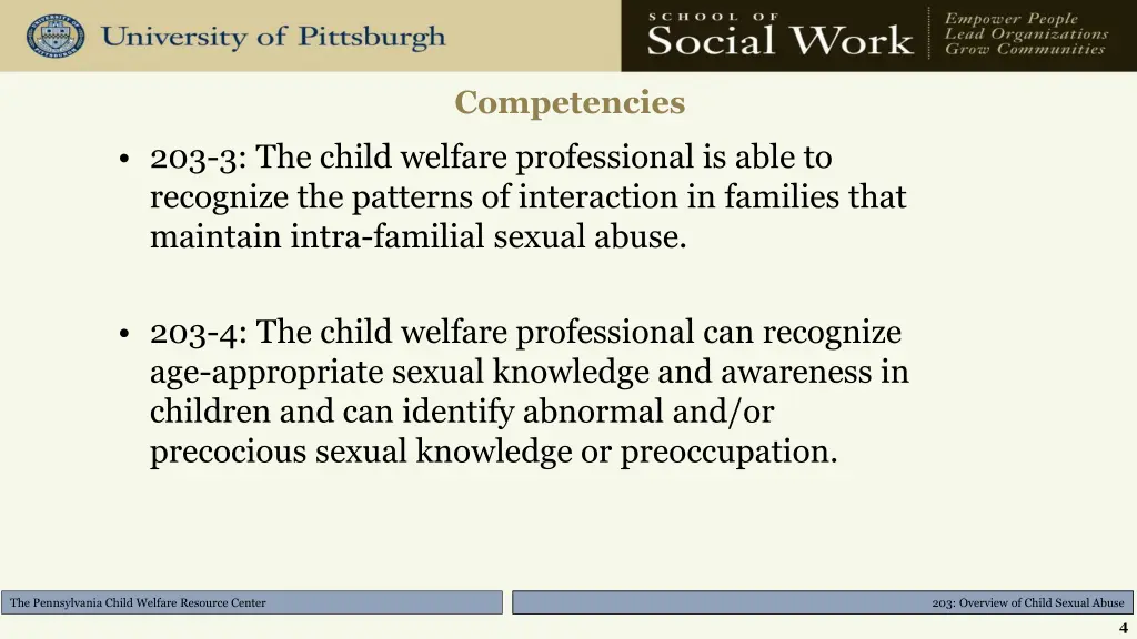 competencies