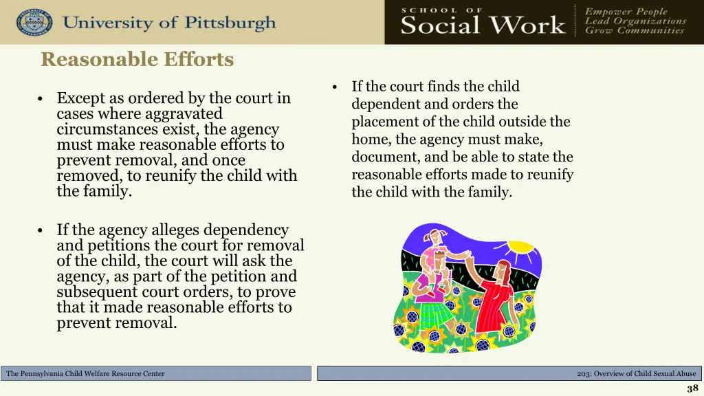 reasonable efforts