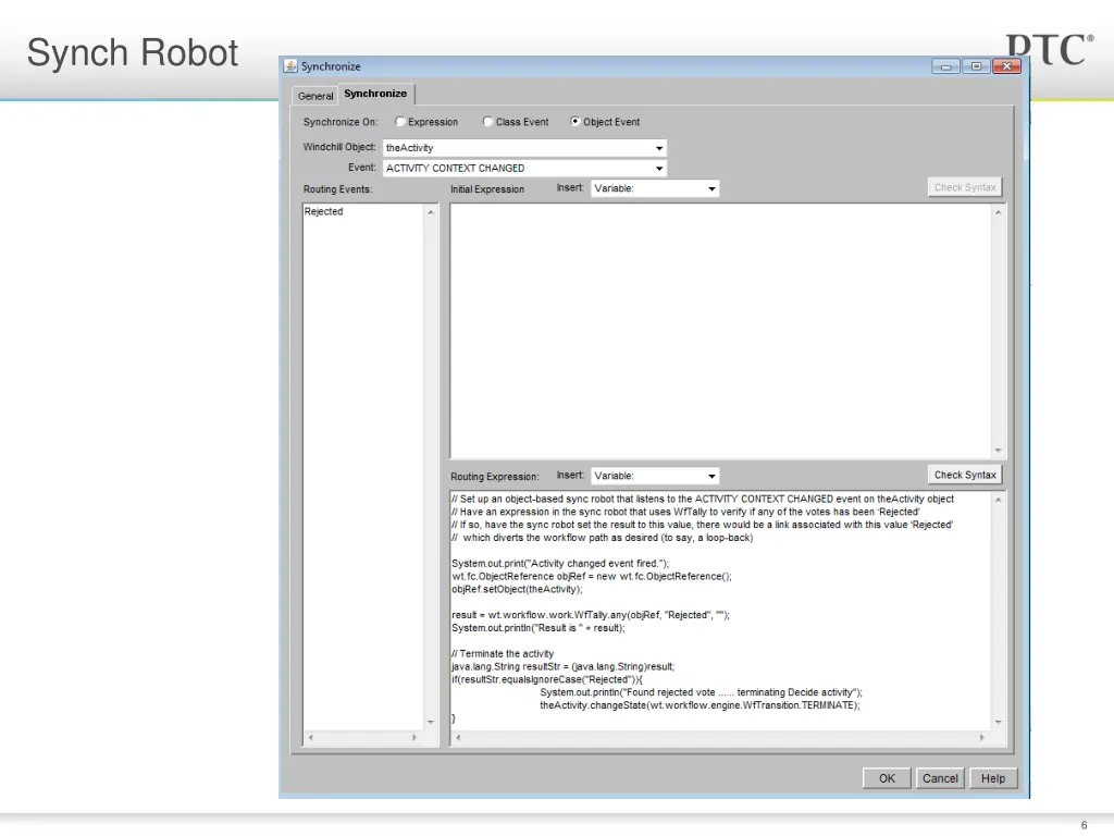 synch robot