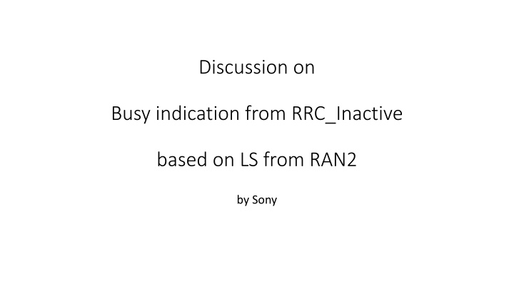discussion on