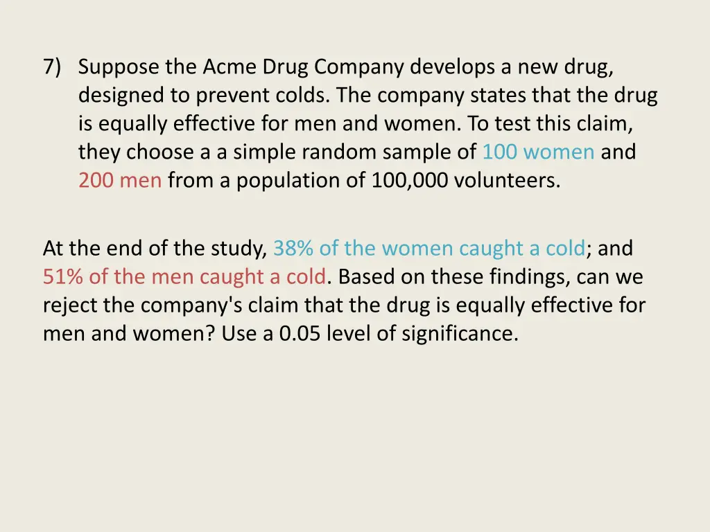7 suppose the acme drug company develops