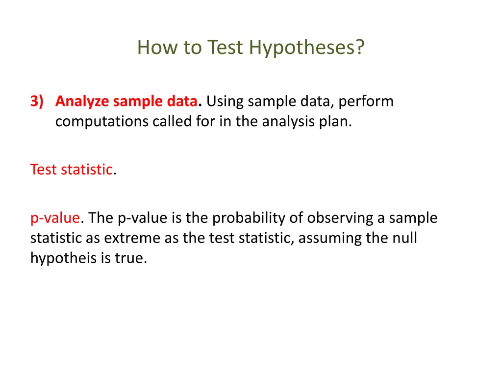 how to test hypotheses 2