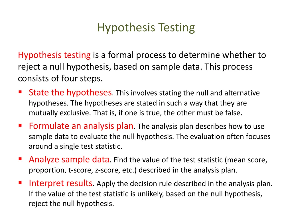 hypothesis testing 1