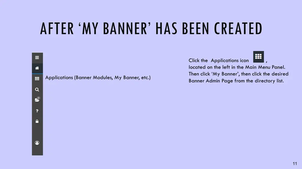 after my banner has been created
