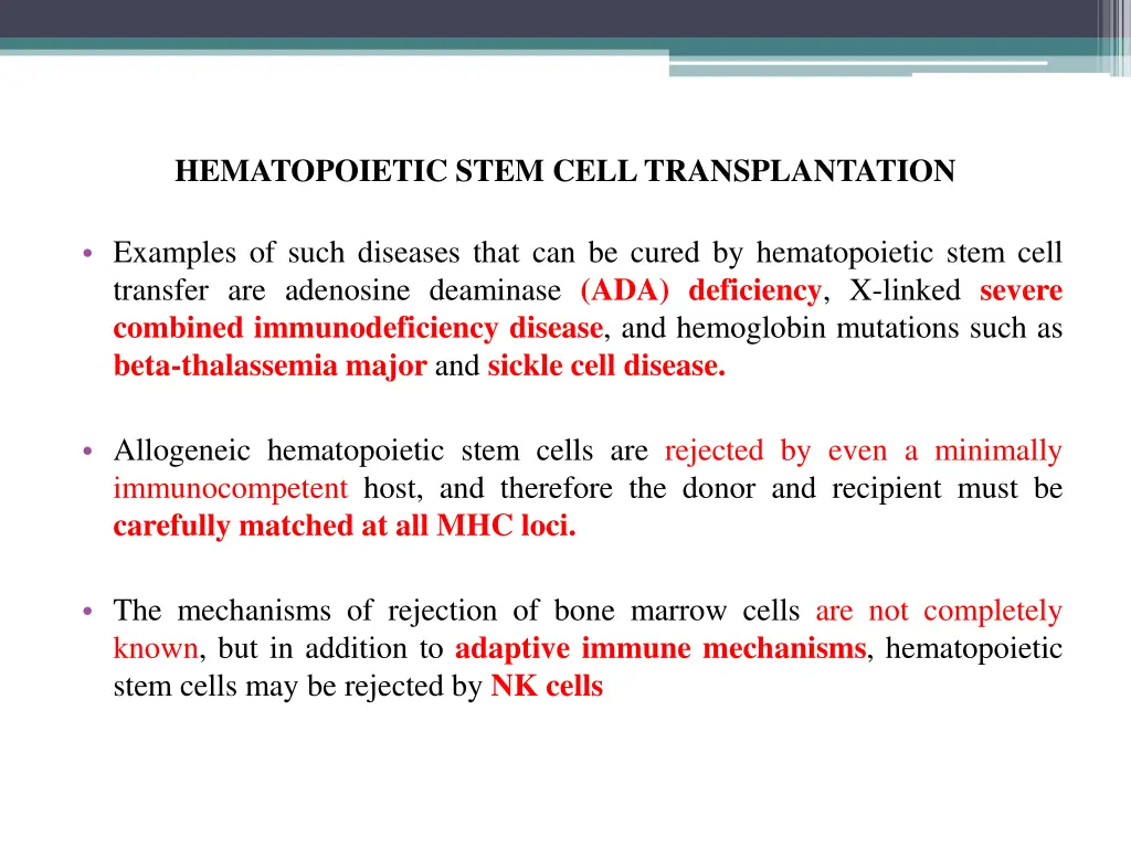 hematopoietic stem cell transplantation