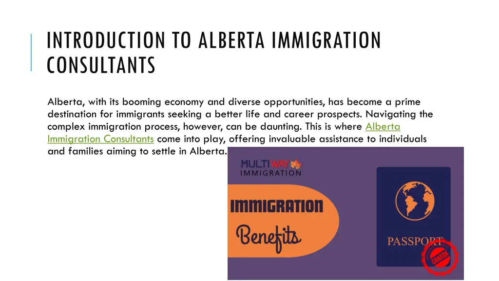 introduction to alberta immigration consultants