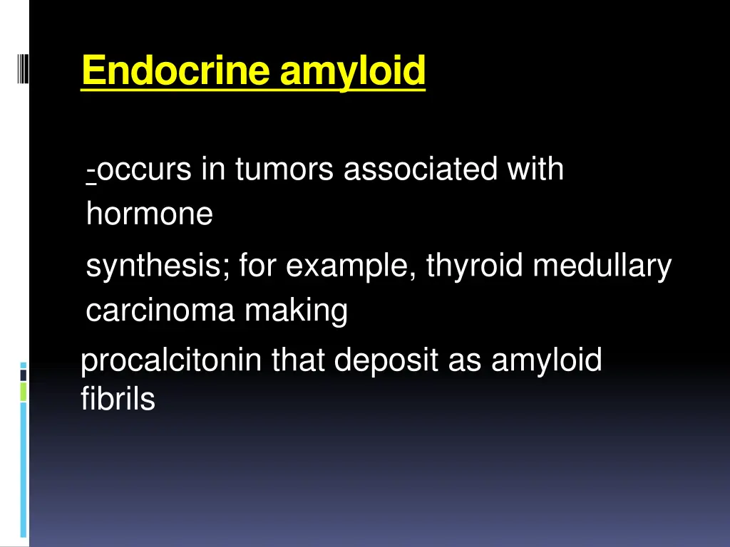 endocrine amyloid