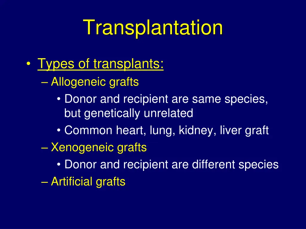 transplantation 2