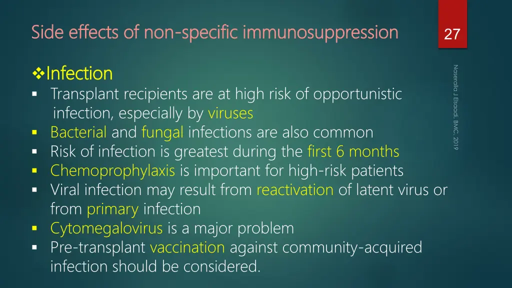 side effects of non side effects of non specific